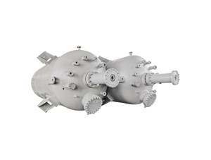 25000L碳鋼磁力密封電磁加熱反應(yīng)釜已完工發(fā)往煙臺(tái)