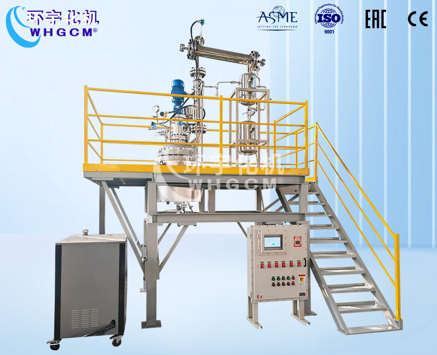 100L防爆不銹鋼酯化反應(yīng)釜裝置